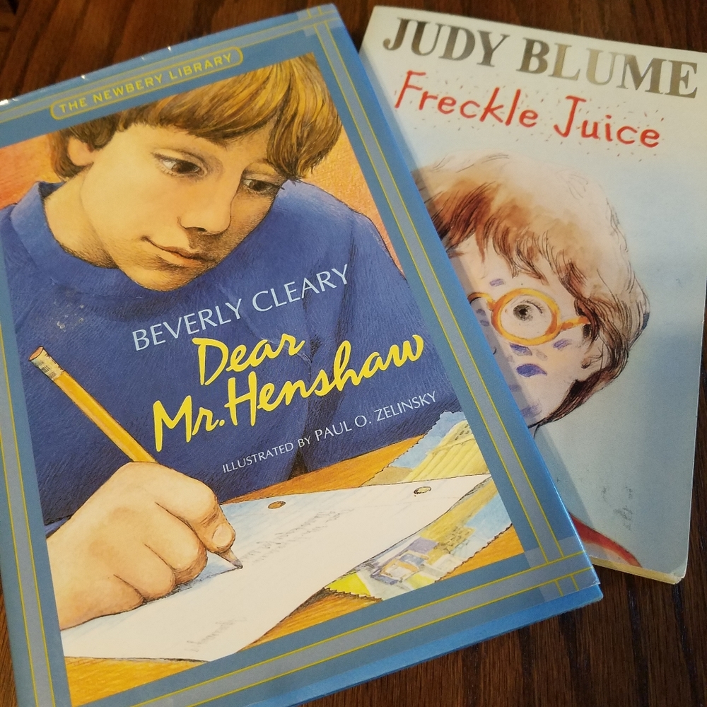 Beverly Cleary & Judy Blume Set of 2 Kids Reading Books